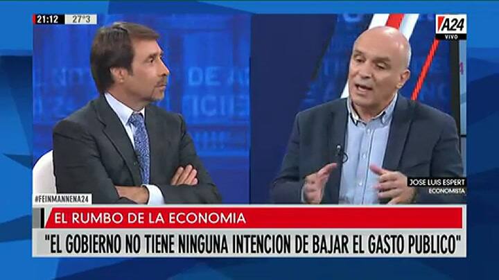 José Luis Espert llamó a la rebelión fiscal en el campo