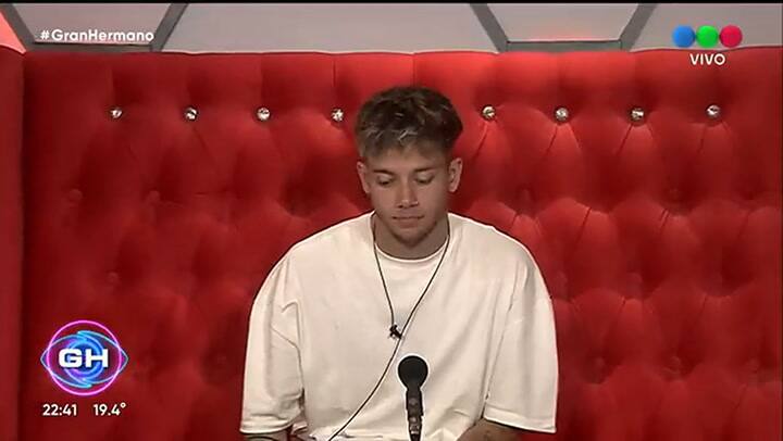 Nacho hizo la espontánea en Gran Hermano