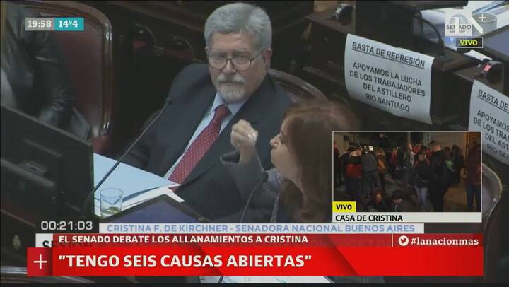 Cristina Kirchner: 'Bonadio es un instrumento, un títere'