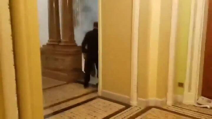 Simpatizantes de Trump irrumpen el Congreso