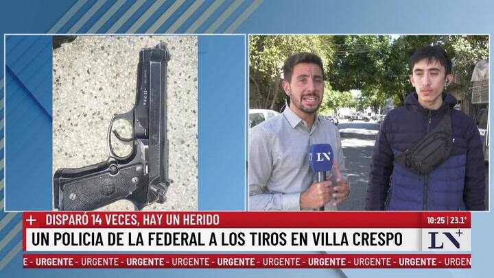 Hablo Facundo, testigo del tiroteo