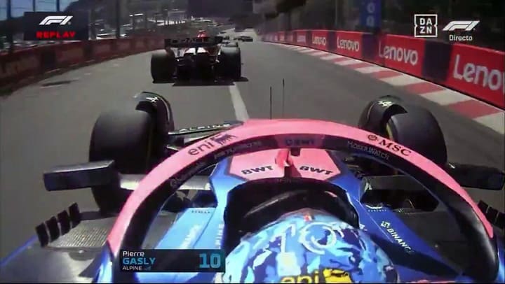 El choque de Gasly en el GP de Mónaco