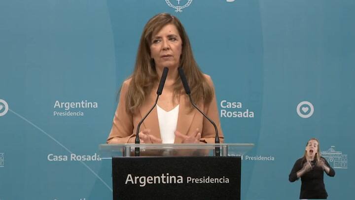 Gabriela Cerruti negó que haya desabastecimiento en las góndolas