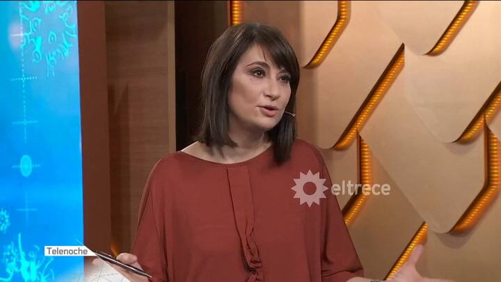 Telenoche: El mal momento que pasó María Laura Santillán con el meteorólogo José Bianco - Fuente: El