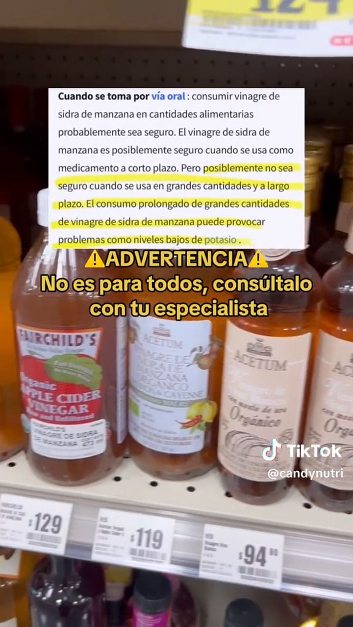 Beneficios del vinagre de manzana