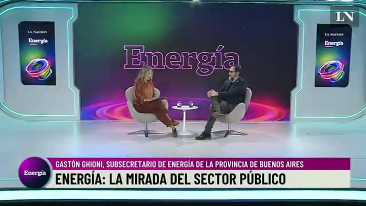Gastón Ghioni, subsecretario de energía de la Provincia de Buenos Aires
