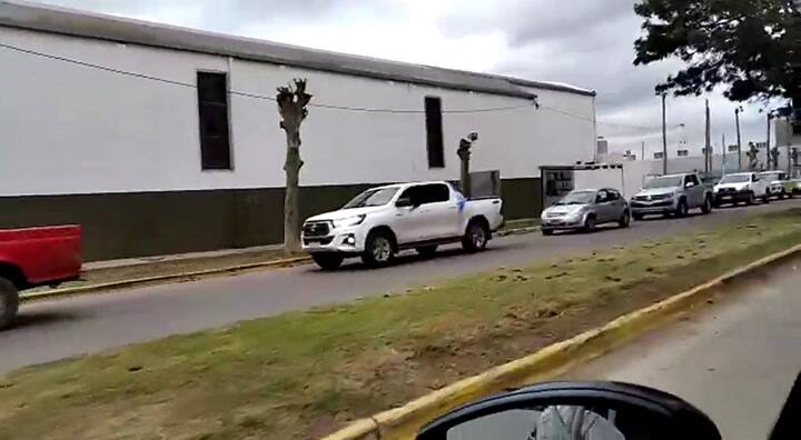 Productores de Pergamino salieron a manifestarse en contra de la expropiación de Vicentin