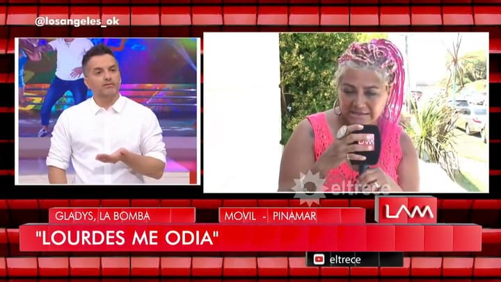 La Bomba Tucumana a Lourdes Sánchez: 'Esta enana que empezó ayer' - Fuente: eltrece