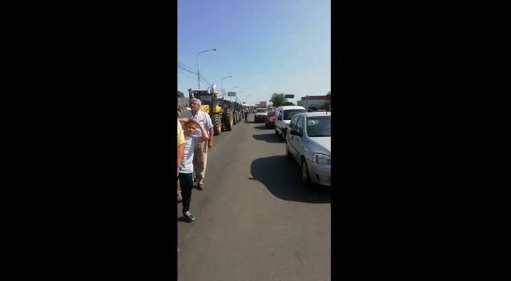 Tractorazo en pergamino
