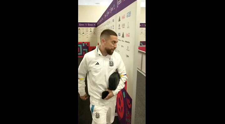 Los futbolistas argentinos, tras la derrota