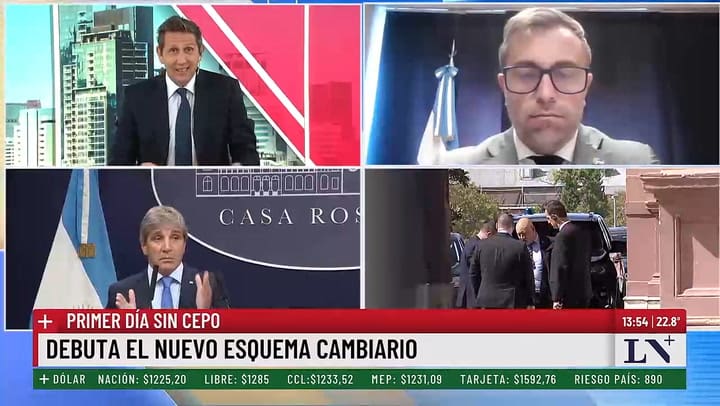 El director de BCRA defendio las medidas del Gobierno