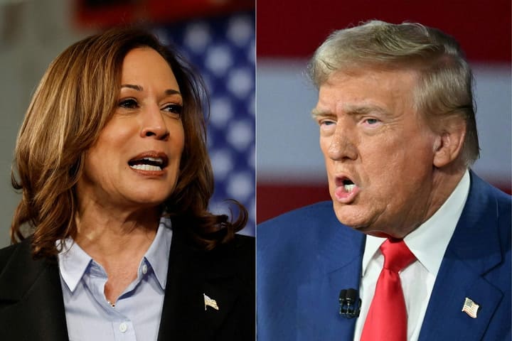 Unico debate entre Donald Trump y Kamala Harris
