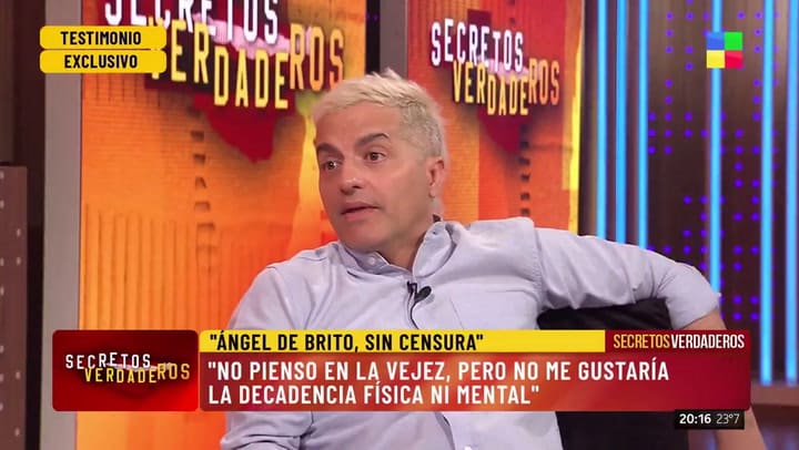 Angel de Brito falou sobre sua vida pessoal na televisão