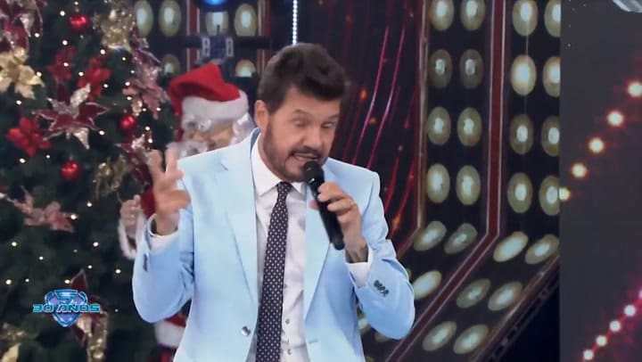 ShowMatch 2019: Fede Bal y Lourdes Sánchez tuvieron una falla electrónica - Gentileza: eltrece