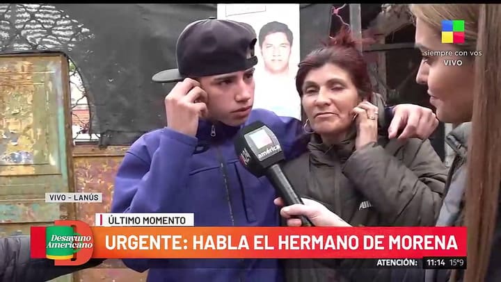 El desgarrador testimonio del hermano de Morena: 'No se puede caminar tranquilo porque te matan'