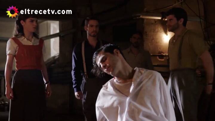 Francisca no duda en imponerse al resto de la banda - Fuente: eltrece