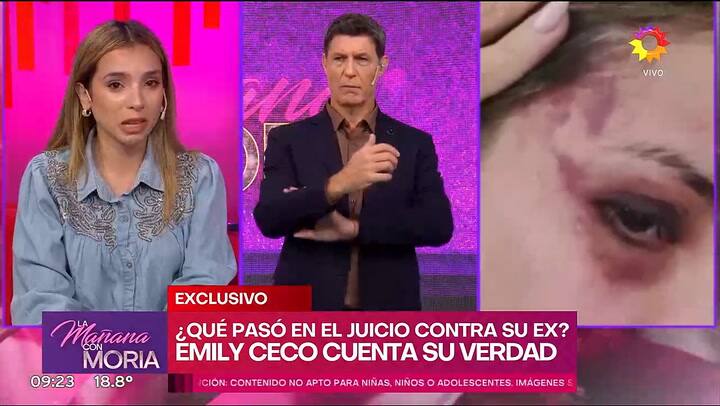 Emily Ceco contó duros detalles de su relación con Santiago Martínez