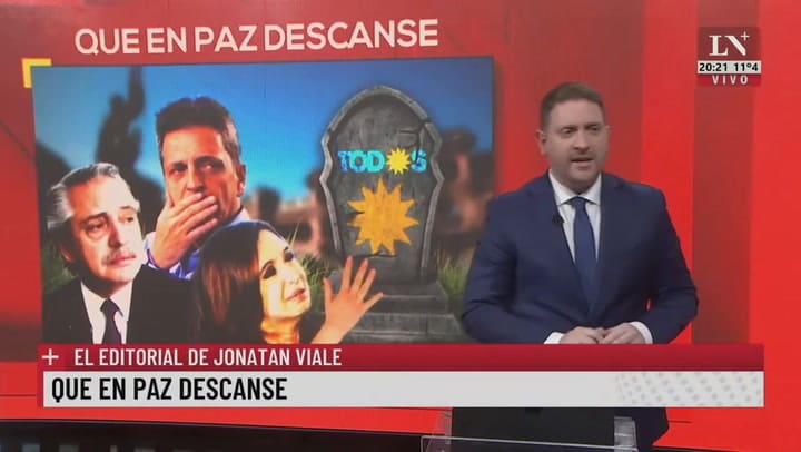 Que en paz descanse. El editorial de Jonatan Viale.