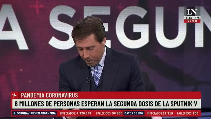 Feinmann contra los dichos del presidente: 'Está insultando a los muertos'.