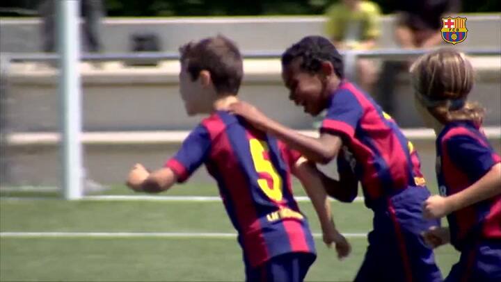 Así jugaba Lamine Yamal de chico: siempre crack