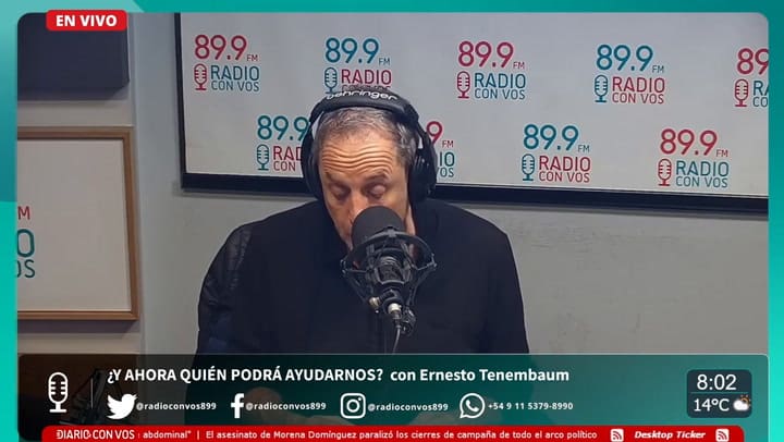 El cruce entre Ernesto Tenembaum y Diego Kravetz por el crimen de Morena