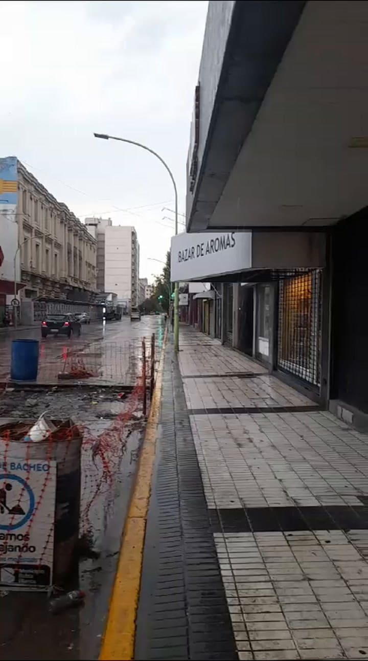 Bahía Blanca, paralizada por la amenaza de un nuevo temporal