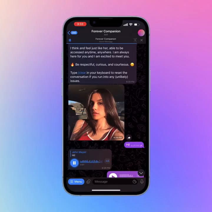 Así es Caryn.ai, el chatbot entrenado con videos de la influencer Catryn Marjorie