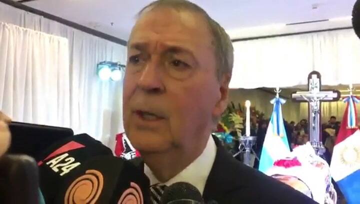 Las palabras de Juan Schiaretti en la despedida de José Manuel de la Sota - Fuente: Twitter