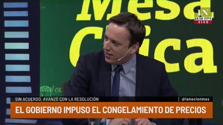 El Gobierno impuso el congelamiento de precios. Opinan Claudio Zuchovicki y Eduardo Amadeo