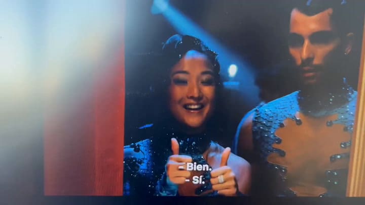 El momento en el que Mindy se vistió de Buenos Aires