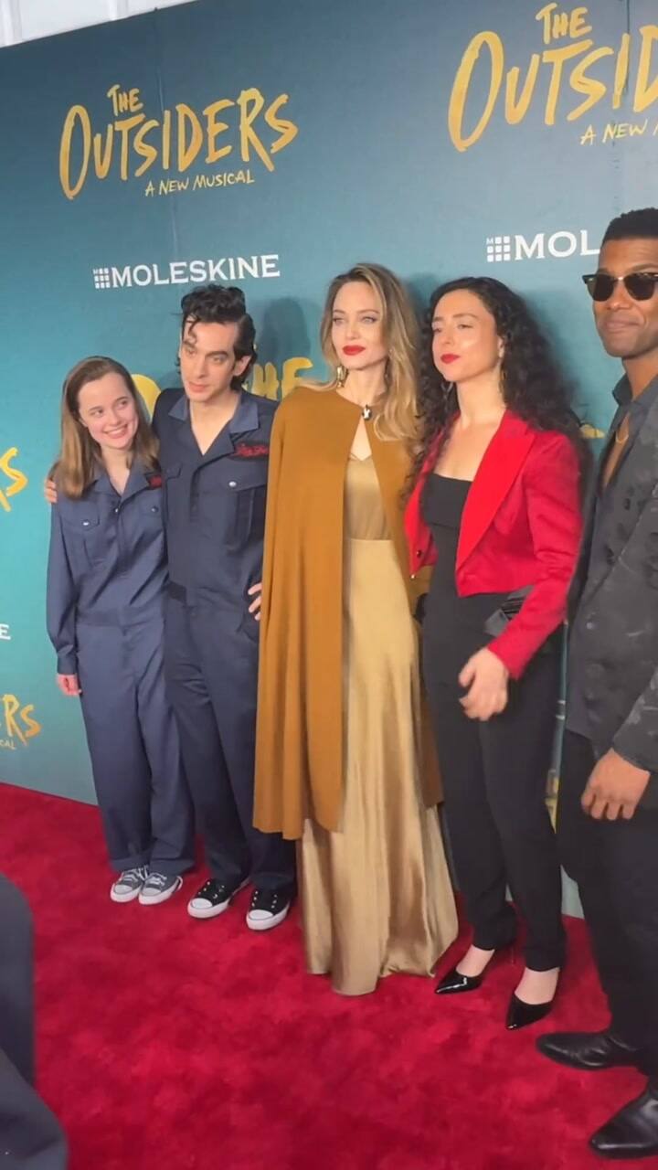 Así está hoy Vivienne, la hija de 15 años de Angelina Jolie y Brad Pitt: reapareció en un evento