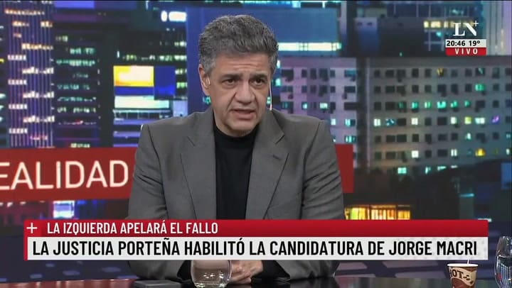 Jorge Macri criticó los cortes de calle en la ciudad y dijo qué haría para sacarlos