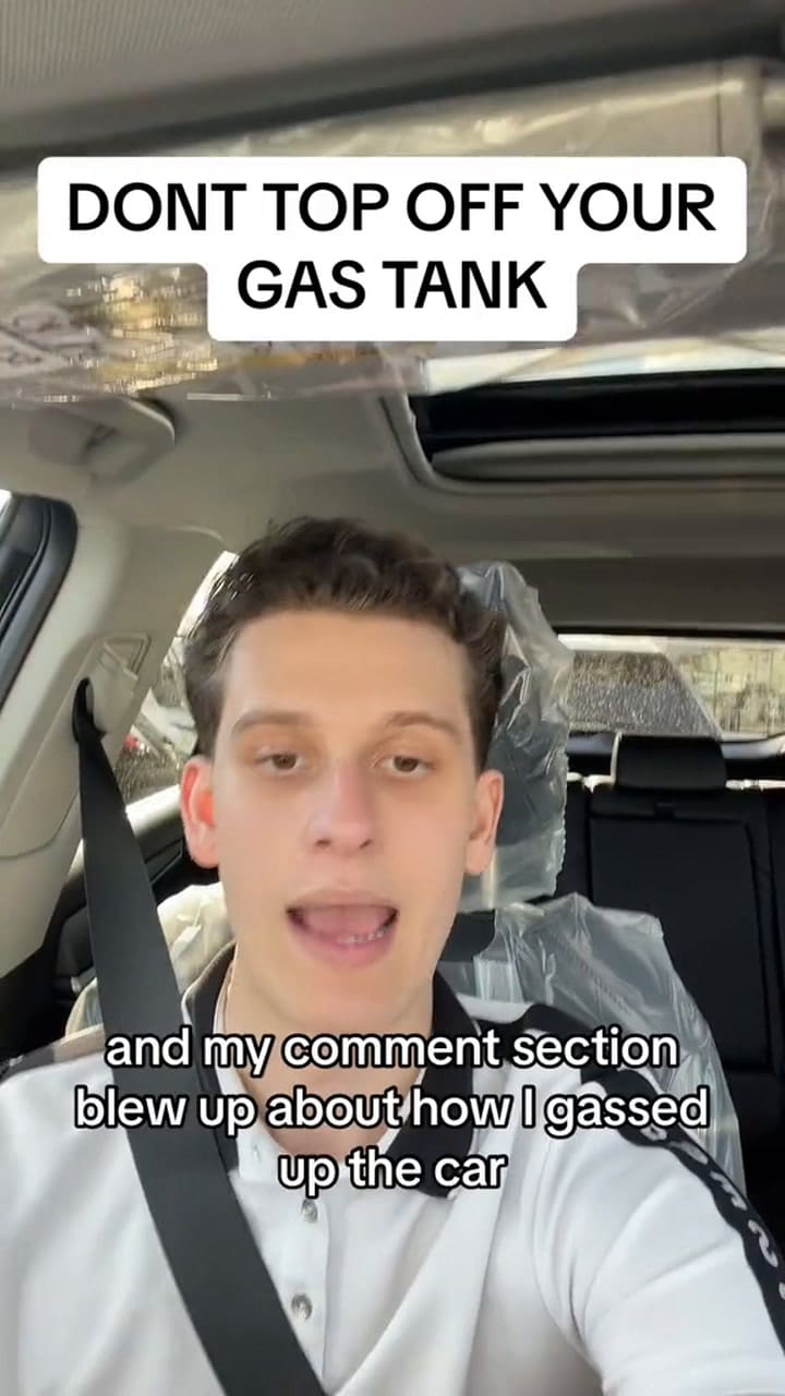 Vendededor de autos hizo una advertencia sobre un error que cometen muchos al cargar nafta