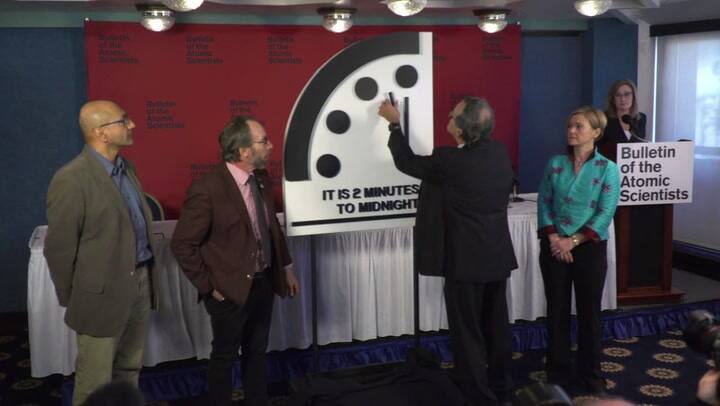 Riesgo de Guerra Nuclear: El reloj del apocalipsis avanza dos minutos