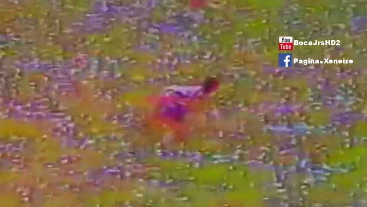 Patada de Passucci a Ruggeri