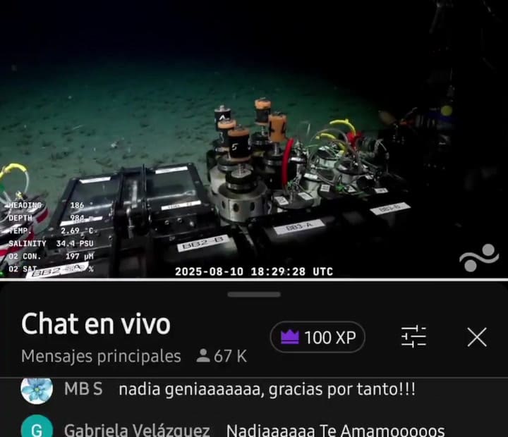 La emoción de la investigadora del Conicet