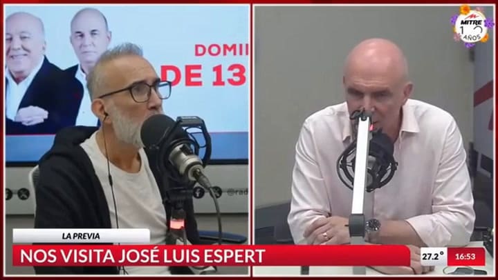 Espert, sobre cuándo firmó el contrato con Machado (Mitre, sábado 4/10)