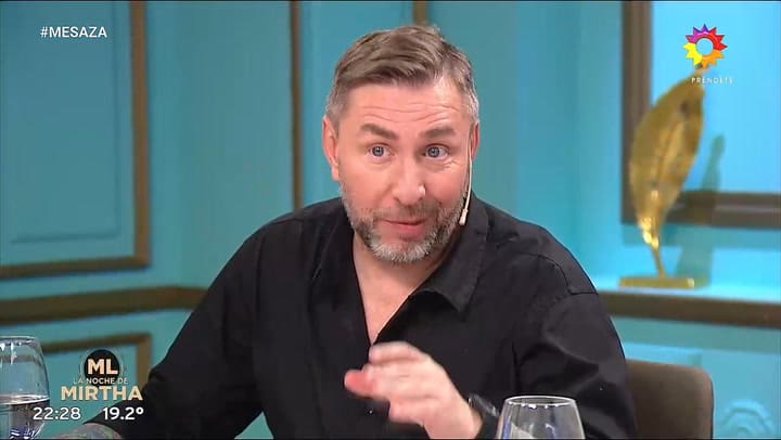 Emiliano Pinson le hizo una confesion a Mariano Martinez en el programa de Mirtha Legrand