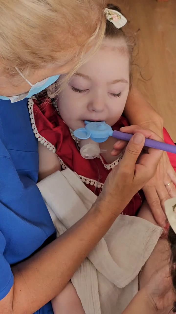 "Cuando Ani sea grande va a caminar" decía Sofía