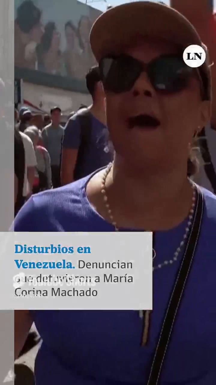 Máxima tensión en Venezuela: denuncian que detuvieron a María Corina Machado