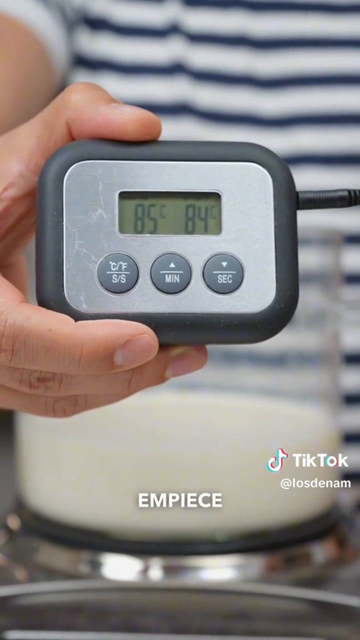 Receta tradicional del yogur griego