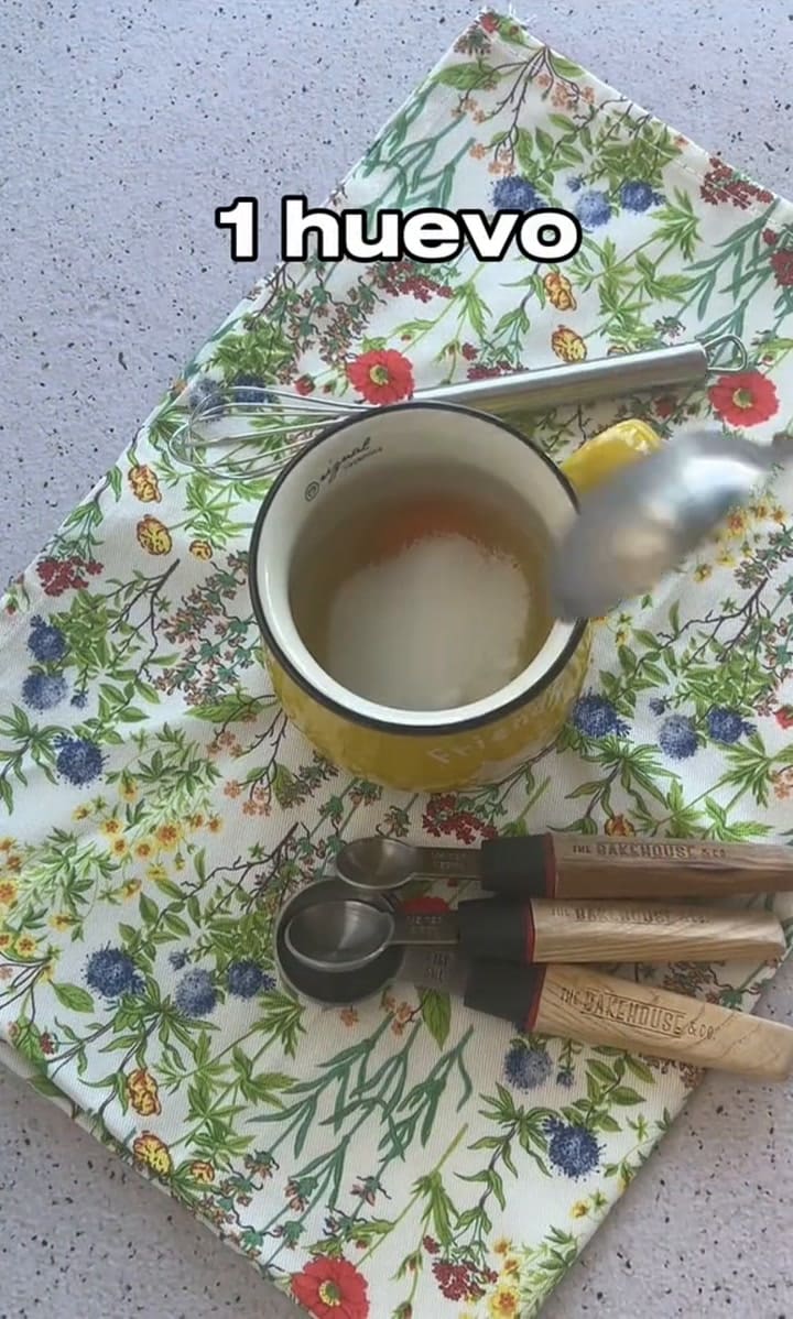 Cómo hacer un bizcochuelo en 5 minutos