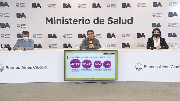 Conferencia de la ciudad sobre la situación frente al nuevo coronavirus (05/10/2020)