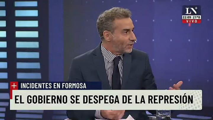 Formosa: represión e incidentes - Jorge Pesqueira desde Formosa