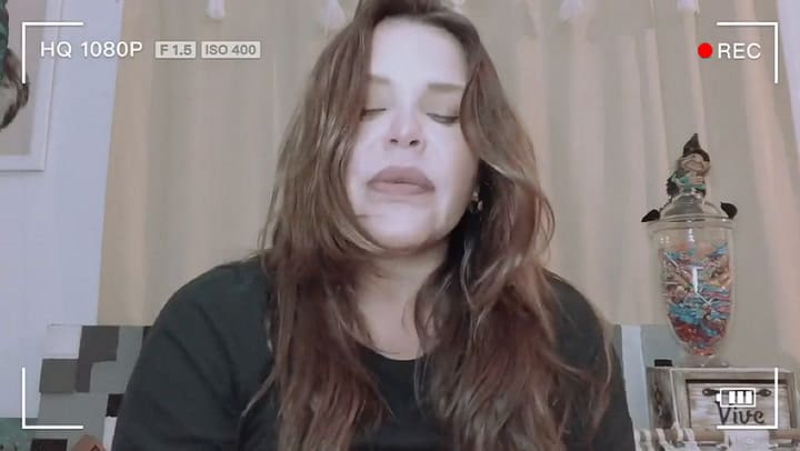 Nazarena subió un video en el que relata qué fue lo que la llevó a consumir laxantes y anfetaminas