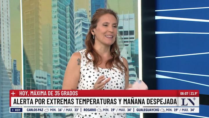 Alerta por temperaturas extremas y manana despejada