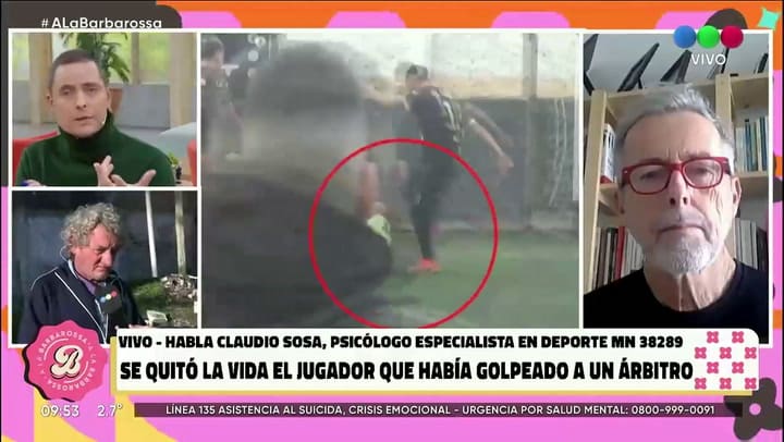 Claudio, el tío del jugador que fue encontrado muerto cerca de las vías del ferrocarril Roca