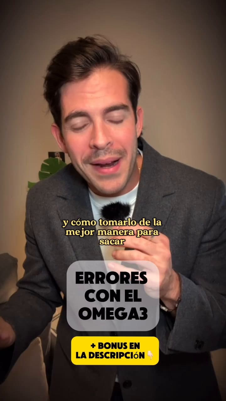 Los errores más frecuentes al consumir omega-3, según un especialista