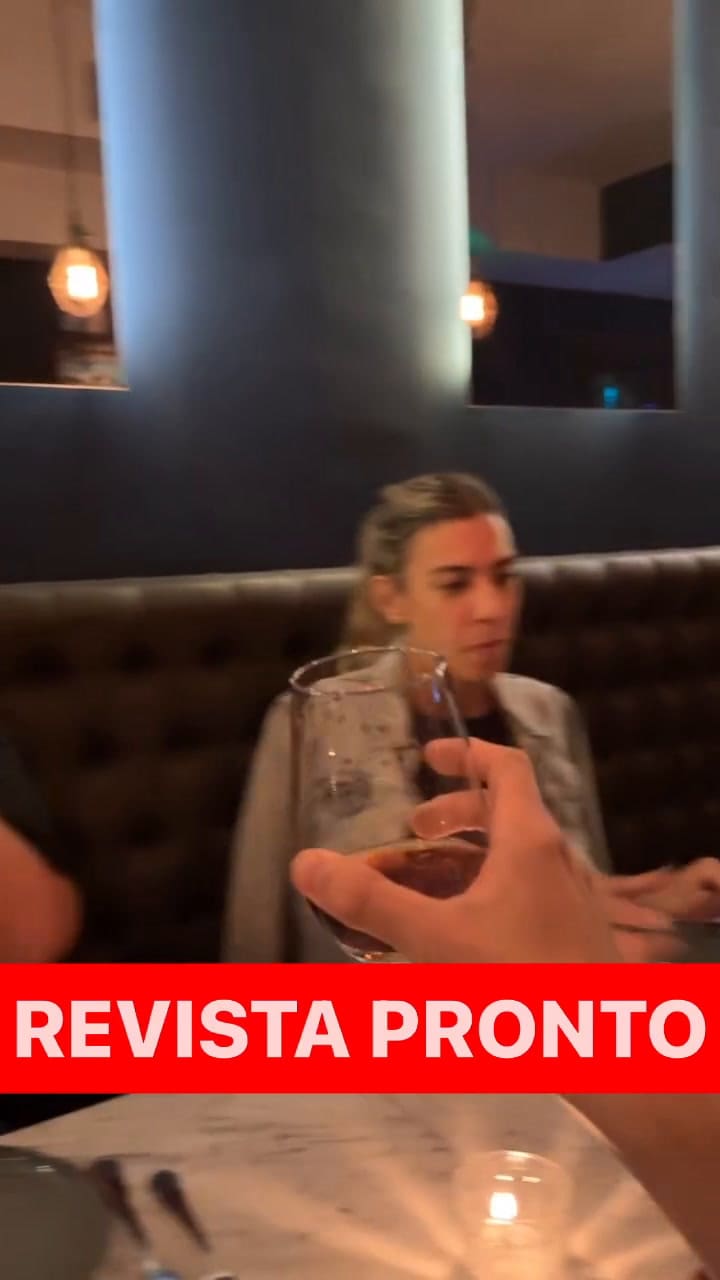 Santiago Talledo compartió un video con Momi Giardina