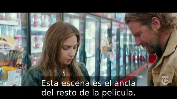 Anatomía de una escena: 'Nace una estrella' - Fuente: New York Times